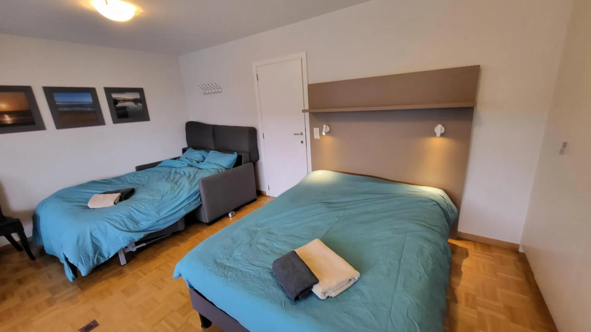 Spacious Apartment With Large Terrace & Parking In Ostend Belgium