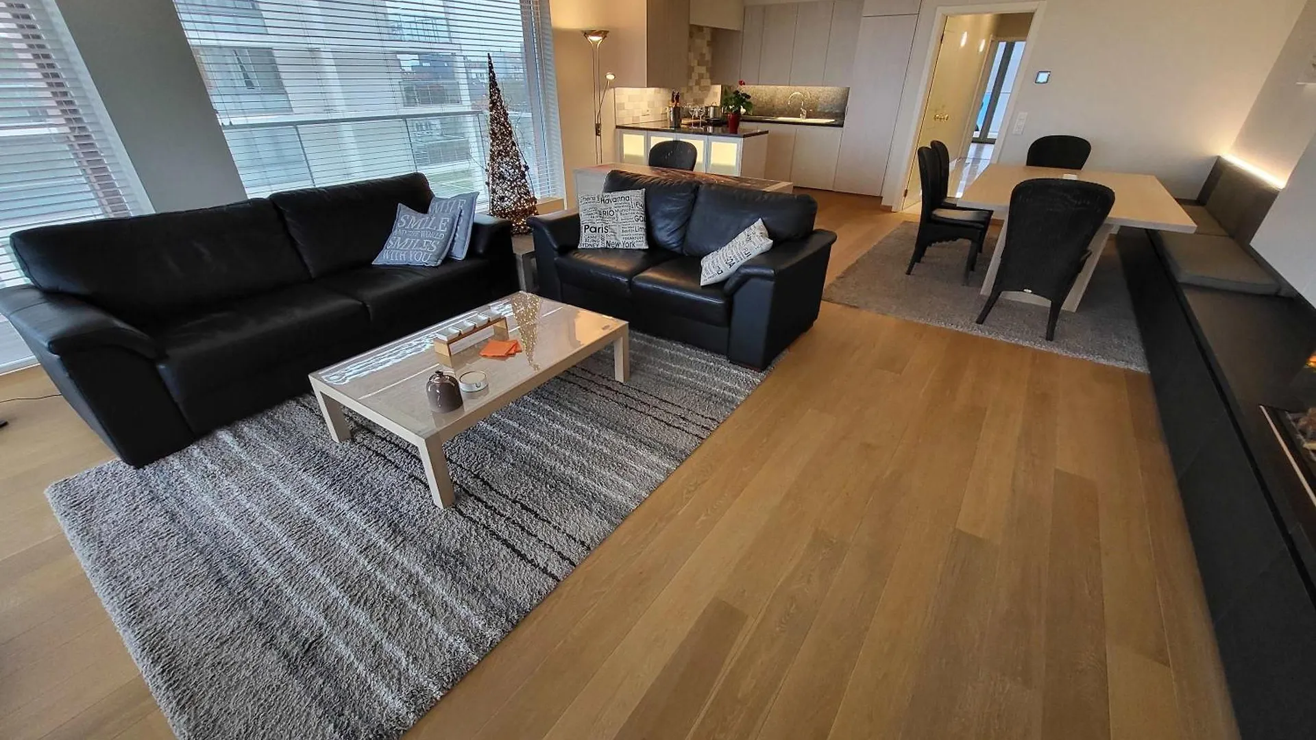 Spacious Apartment With Large Terrace & Parking In Ostend